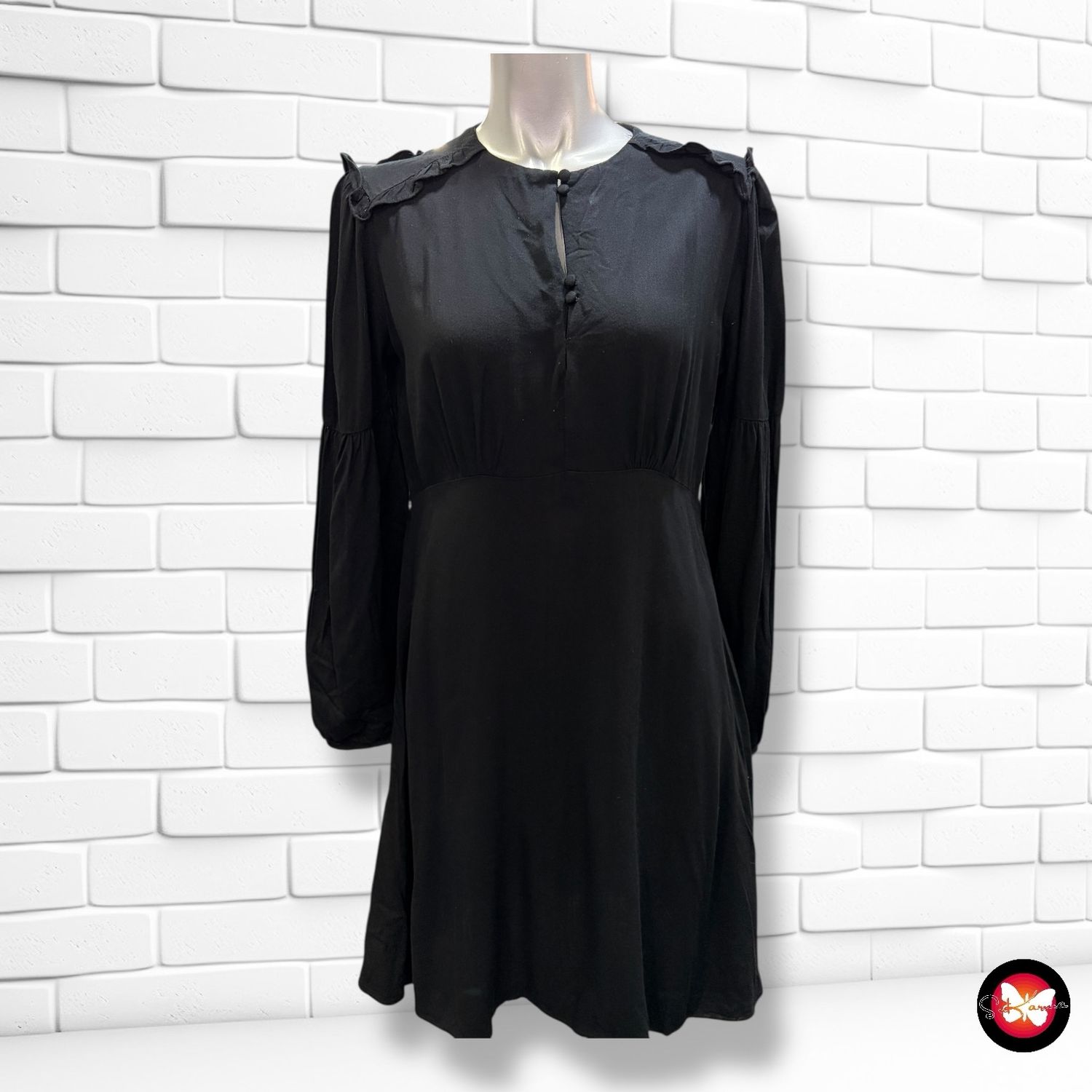 Vestido de manga larga MANGO Talla S