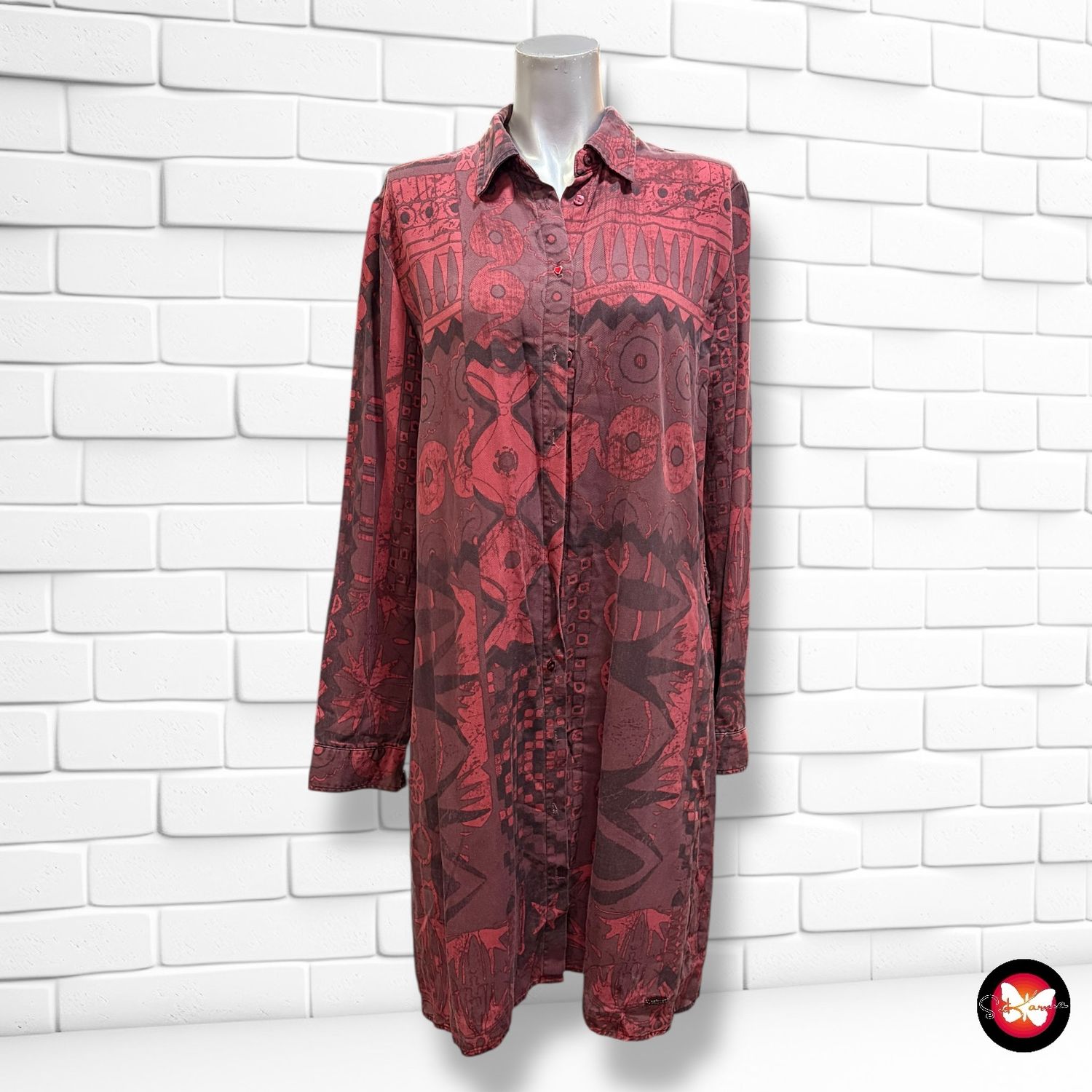 Vestido camisero DESIGUAL Talla 40