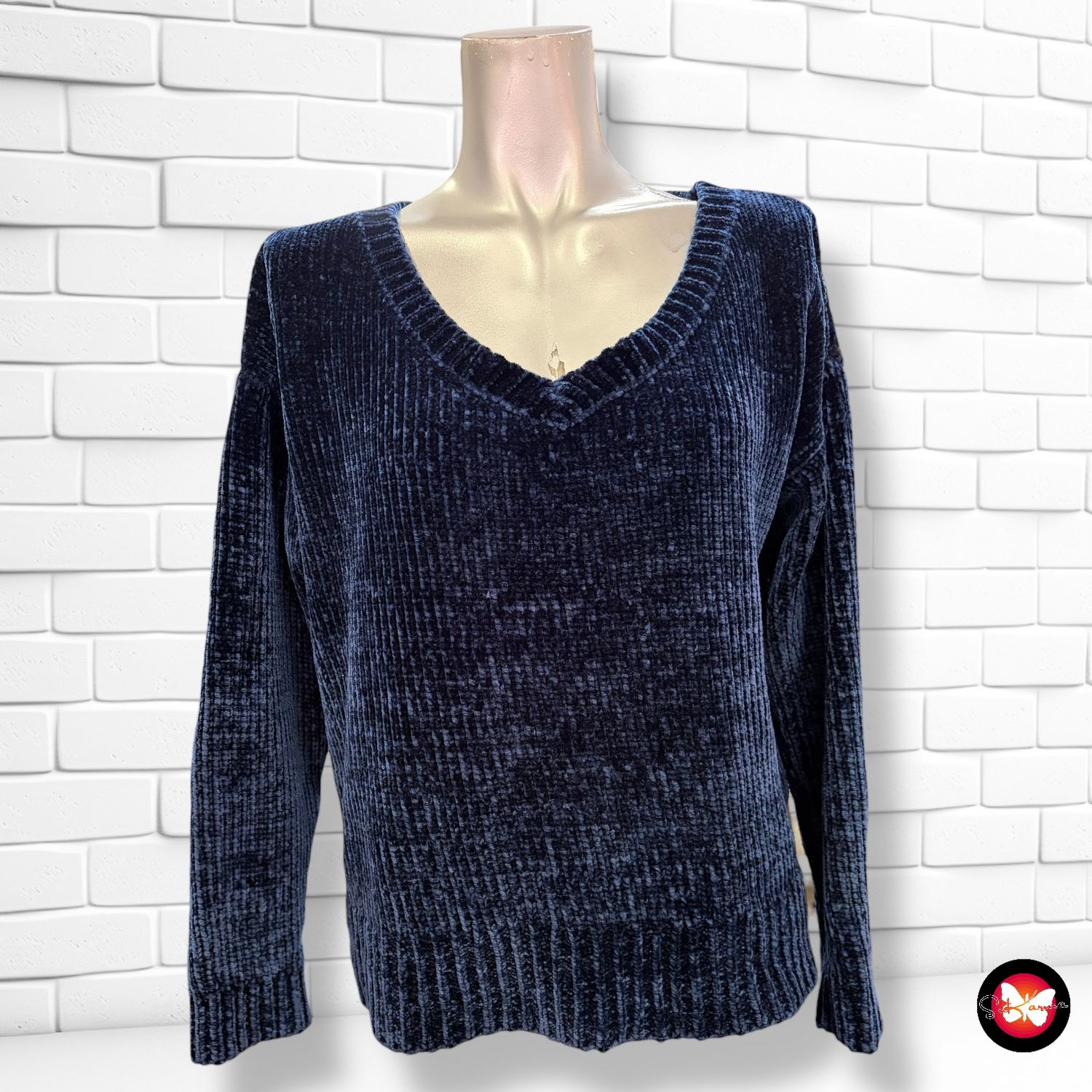 **HOY** Jersey de manga larga de lana de terciopelo GAP Talla XS (grande)