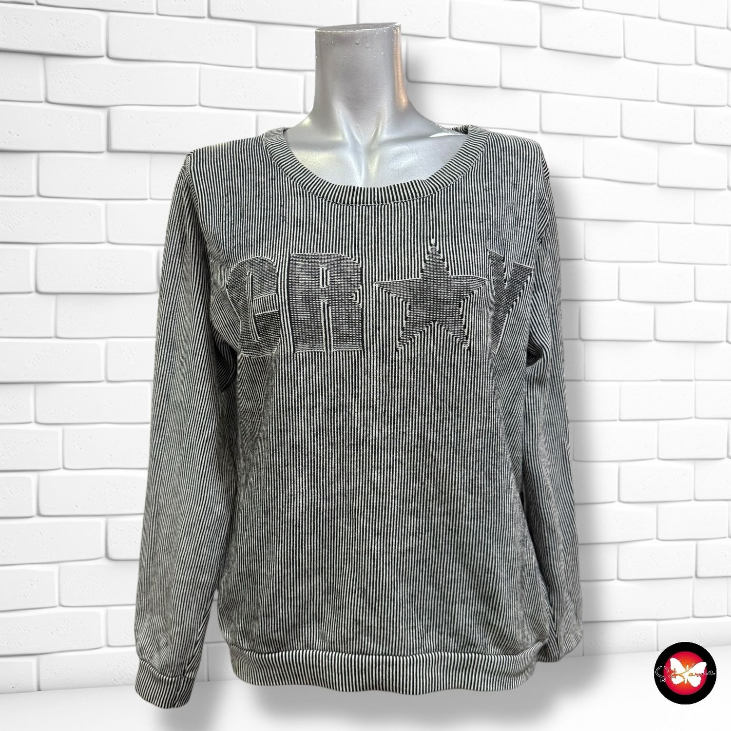 **HOY** Sudadera de rayitas DIVIDED Talla S