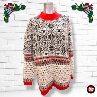 **HOY** Jersey Navideño peludito Talla 40