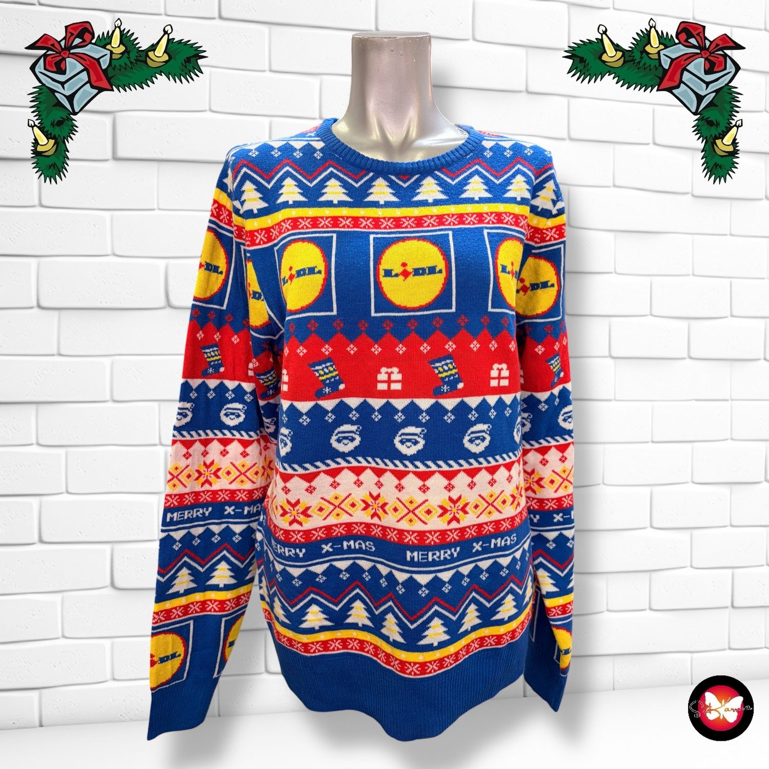 **HOY** Jersey Navideño LIDL Talla S (grande)