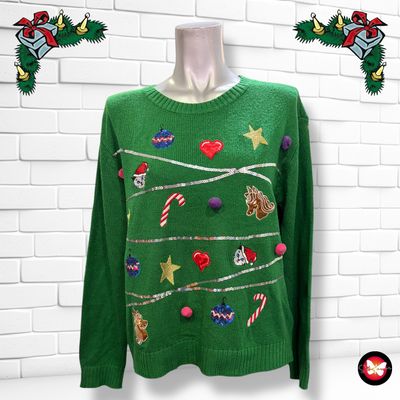 **HOY** Jersey Navideño “ÁRBOL” Talla M