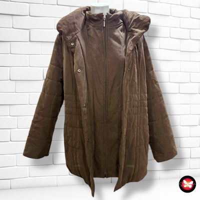 **HOY** Chaqueta acolchada tipo antelina Talla 42/44