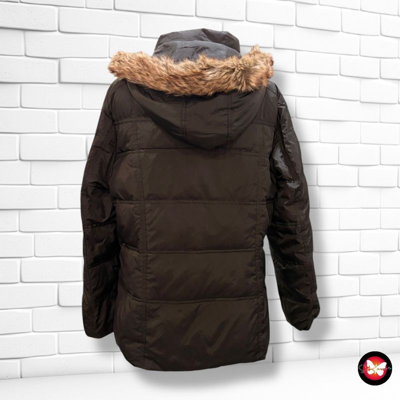Chaqueta acolchada con capucha y pelo CHARLES VÖGELE Talla 40