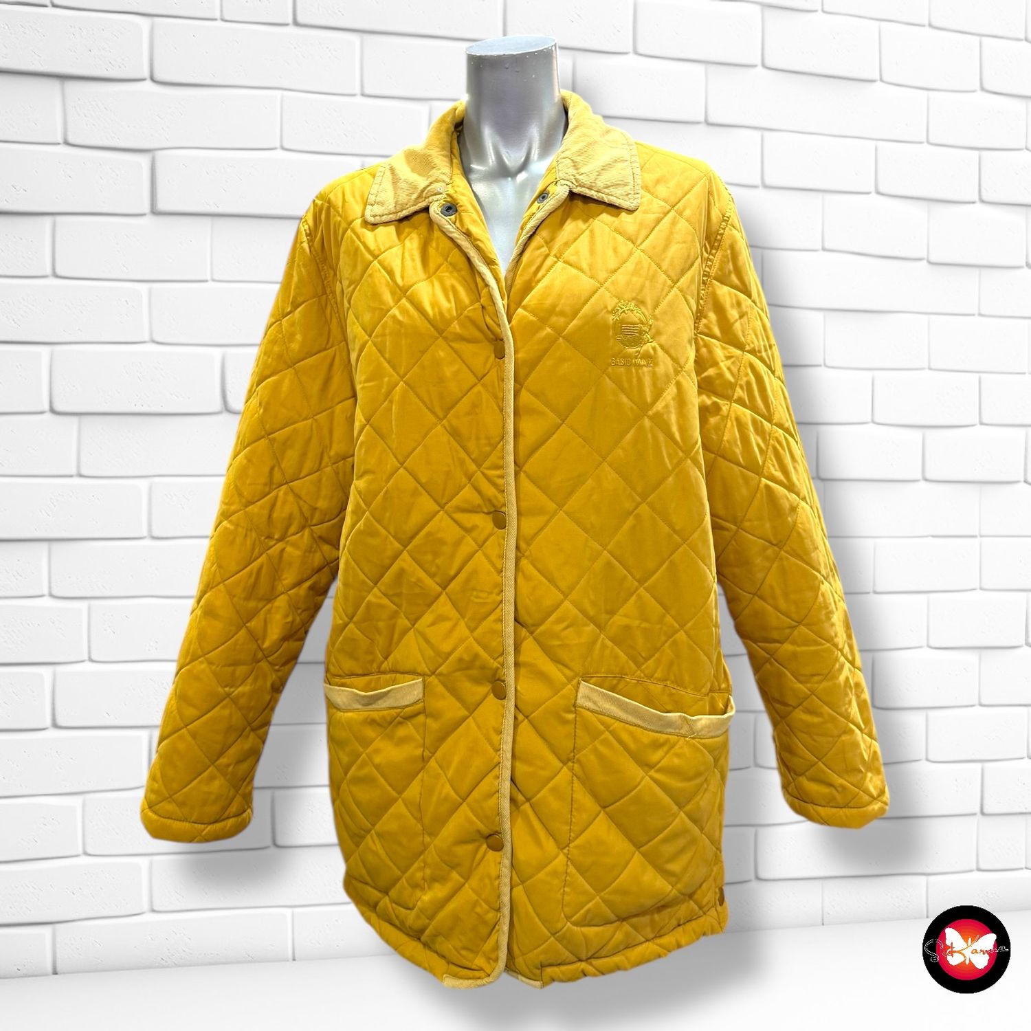 **HOY** Chaqueta acolchada con cuello de pana Talla 44 (16UK)
