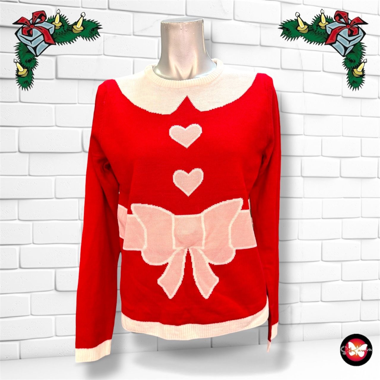 **HOY** Jersey Navideño niña Talla 12-14 años