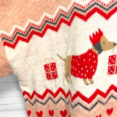 **HOY** Jersey Navideño “PERRITOS SALCHICHA” Talla XL (grande)