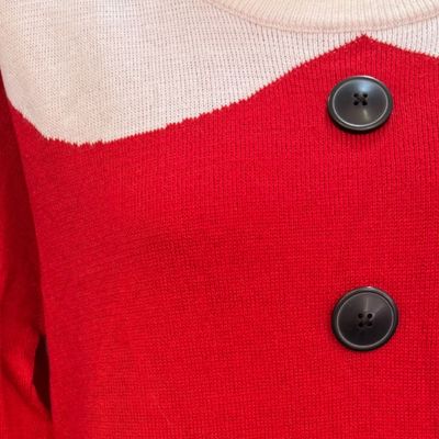 **HOY** Vestido de punto Navideño “MAMÁ NOEL” Talla M