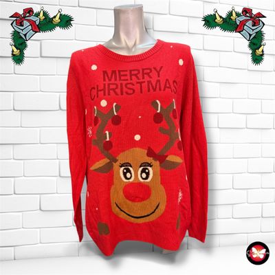 **HOY** Jersey Navideño “RUDOLPH” Talla L