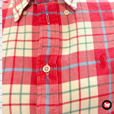 **HOY** Camisa de manga larga de cuadros RALPH LAUREN Talla S