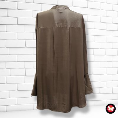 **HOY** Camisa de manga larga satinada H&amp;M Talla L (grande)