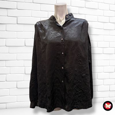 **HOY** Camisa de manga larga cuello mao Talla L/XL