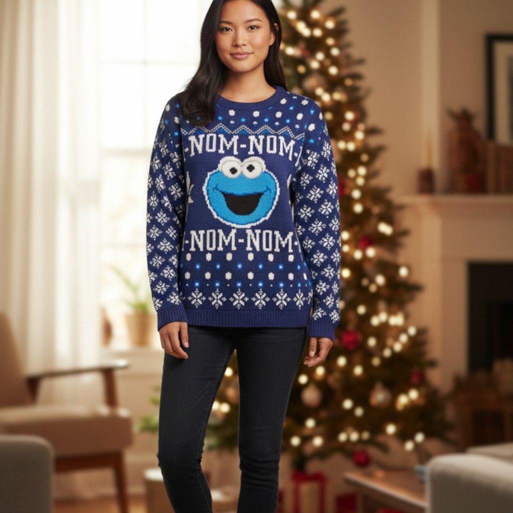 Jersey Navideño “COMEGALLETAS” Talla S (grande)