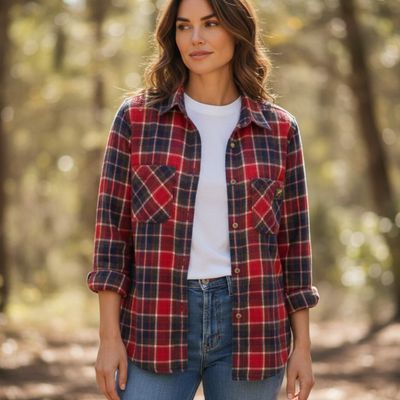 Camisa de manga larga de cuadros SUPERDRY Talla XL (pequeña)