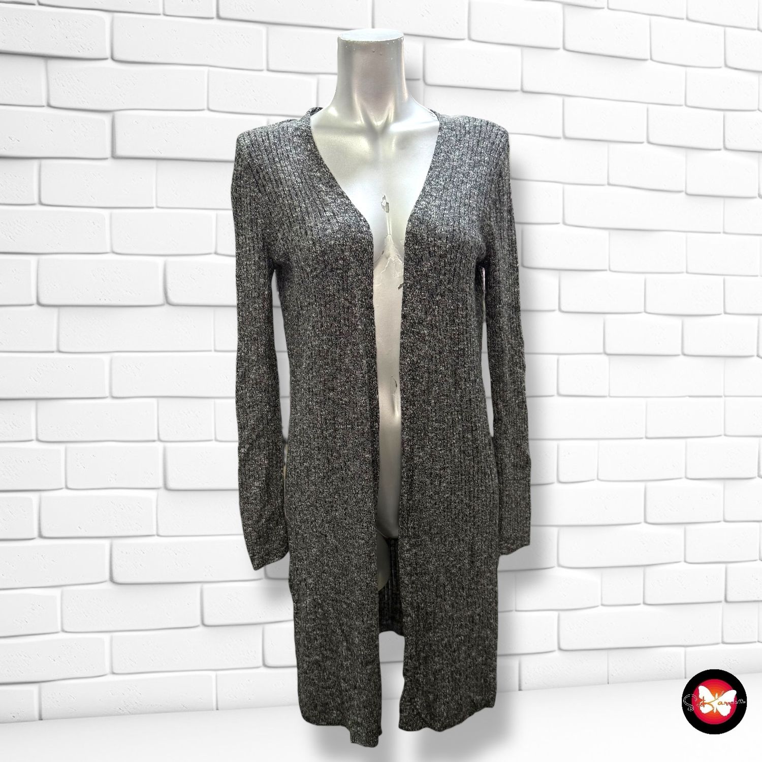 Chaqueta de punto midi canalé CLOCKHOUSE Talla XS