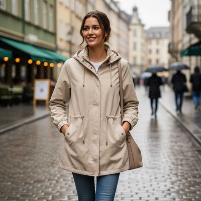 Parka de entretiempo CLOCKHOUSE Talla 44