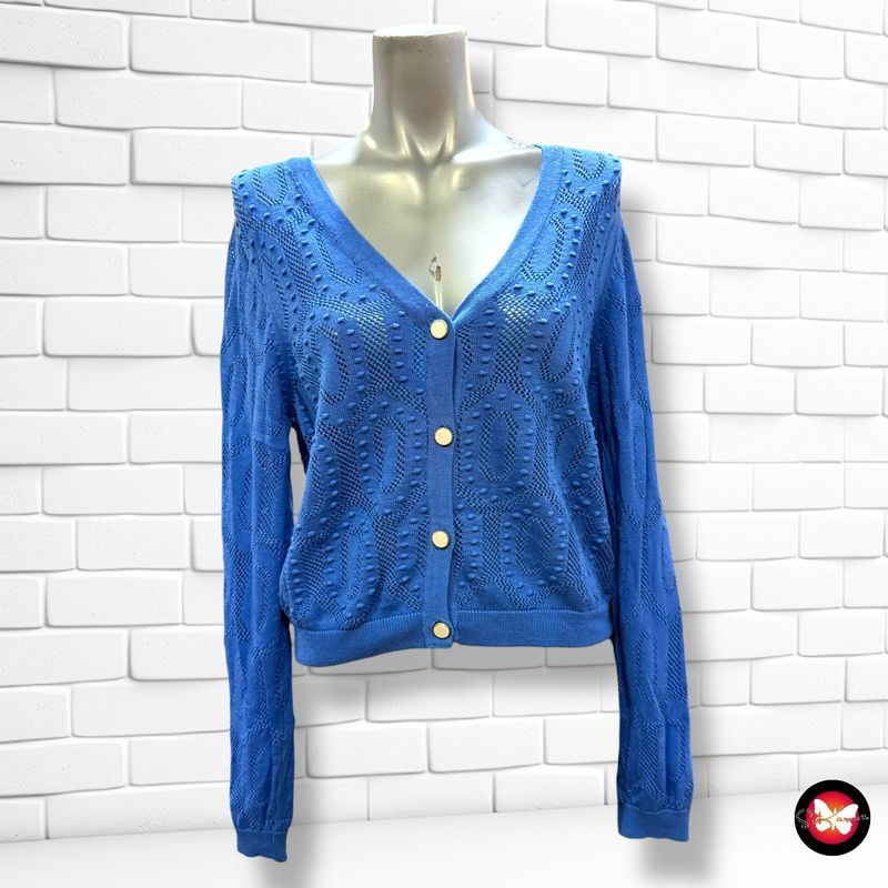 **HOY** Chaqueta de punto caladita .OBJECT Talla XS