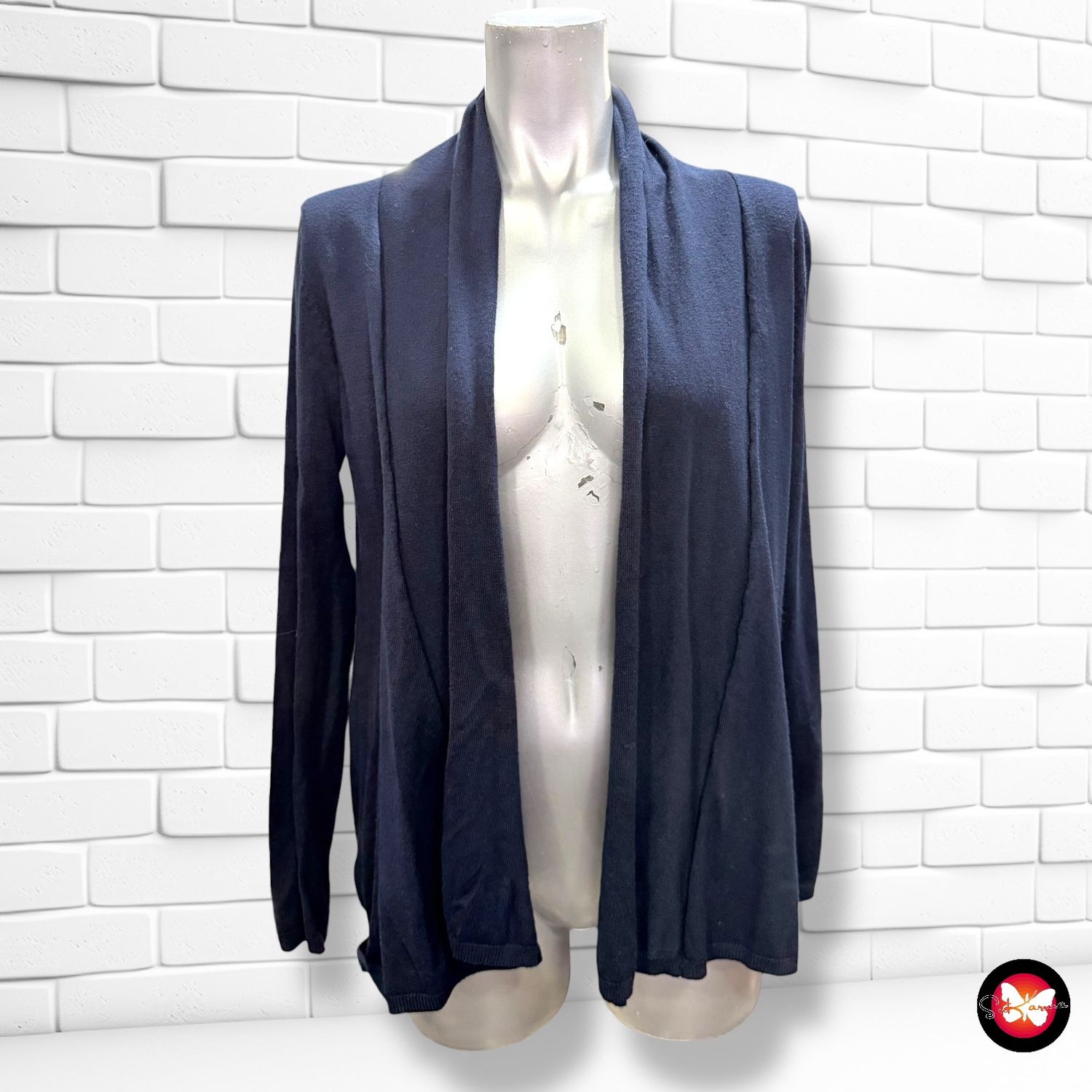 Chaqueta de punto abierta ZARA Talla S