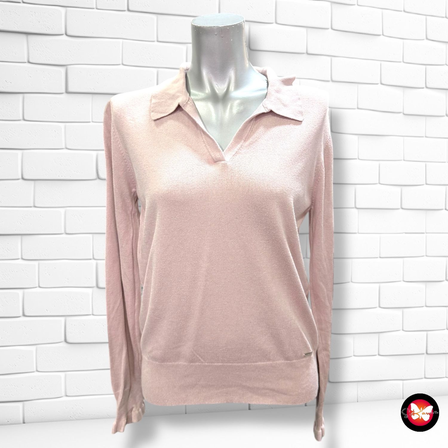 Jersey de manga y cuello de polo MORE&amp;MORE Talla 36
