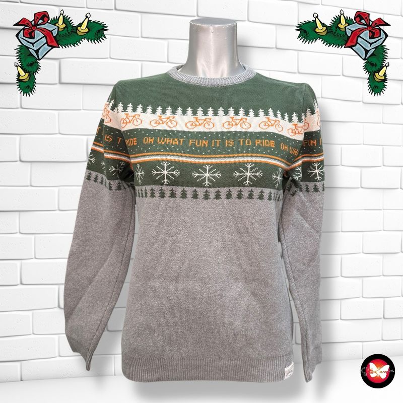 **HOY** Jersey Navideño “BICICLETAS” Talla 13 años