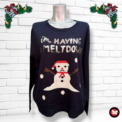 **HOY** Jersey Navideño “MUÑECO DERRETIDO” Talla XL