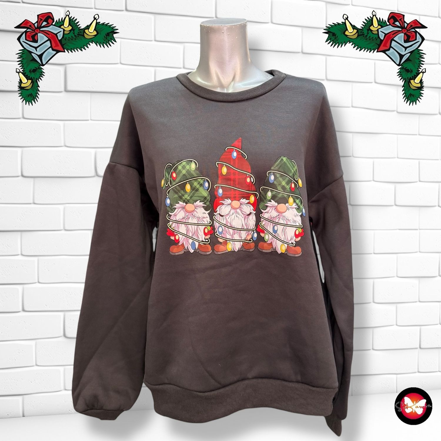 Sudadera Navideña “ENANOS” Talla M