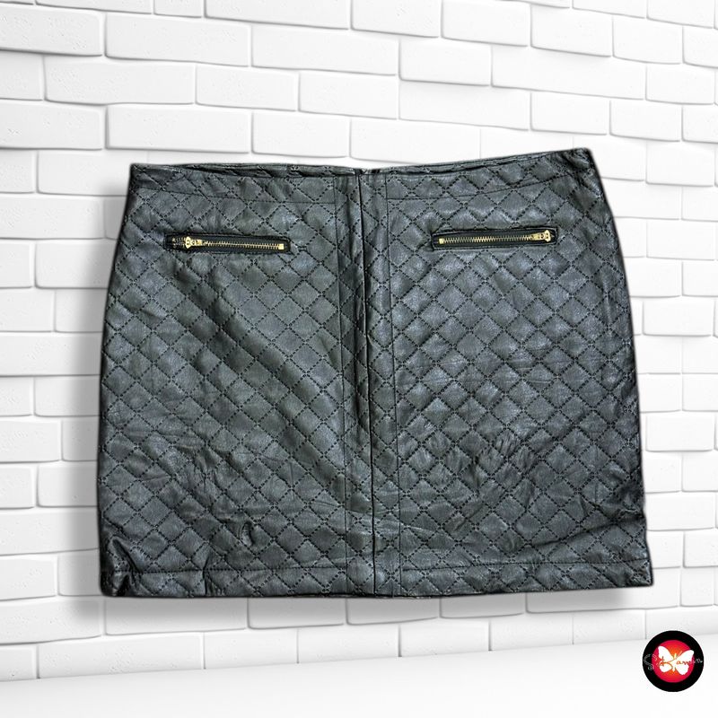 Falda acolchada de piel sintética EASY WEAR Talla L