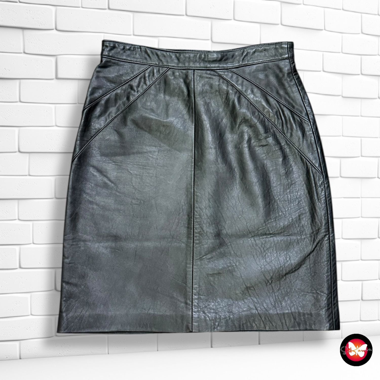 **HOY** Falda de piel Talla M