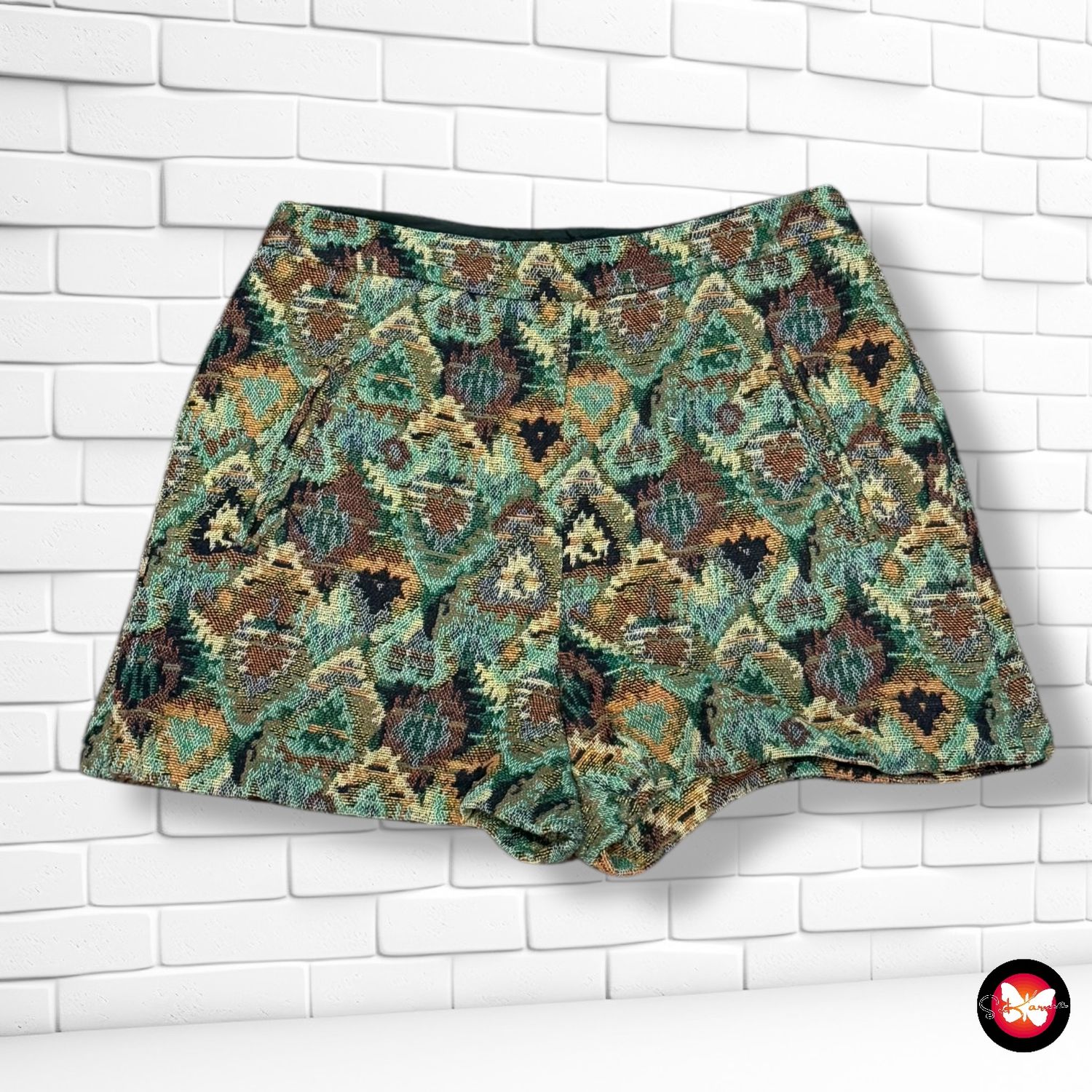 **HOY** Short tela tapiz ZARA Talla S