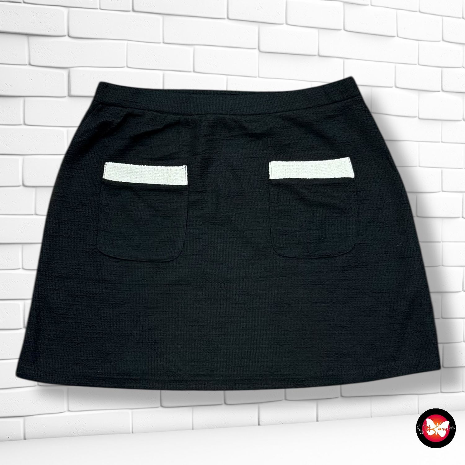 **HOY** Falda de punto tipo tweed ZARA Talla M