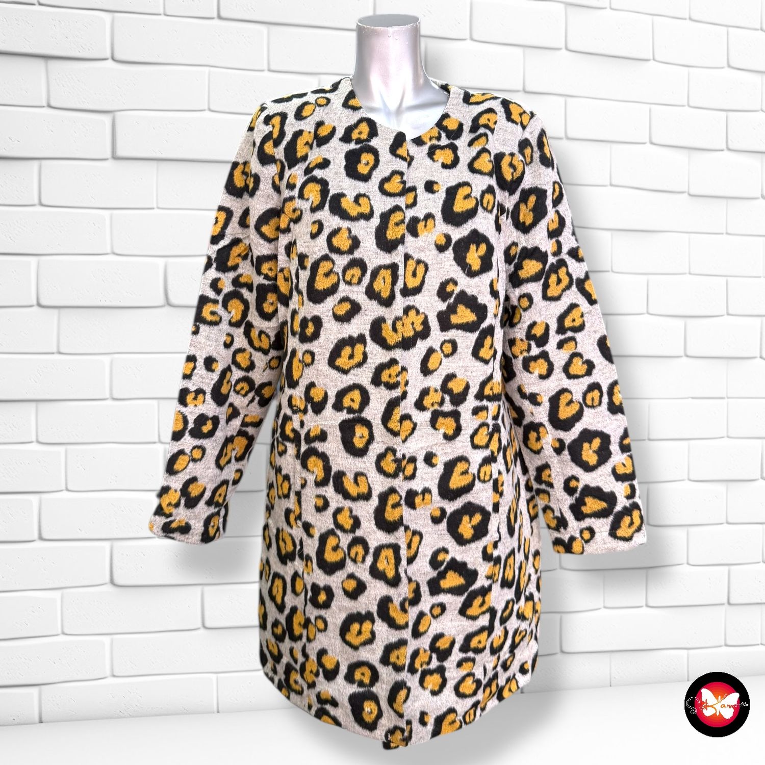 Abrigo animal prin NORAH Talla L/XL