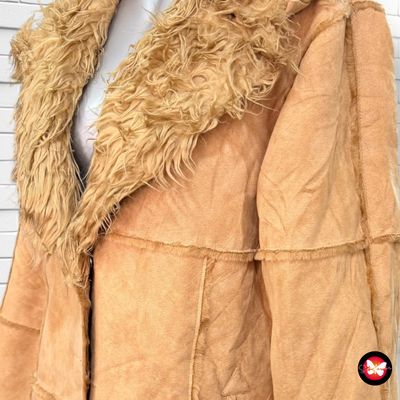 Abrigo largo con pelo ICEBERG Talla 42 (14UK)