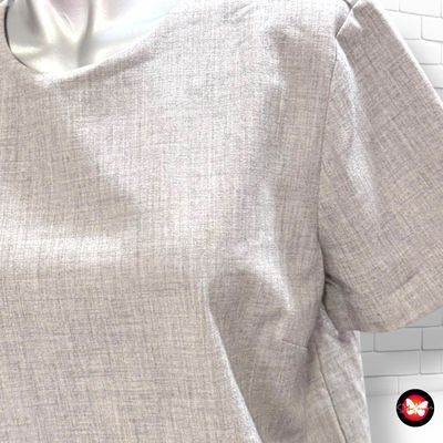 Blusa office de manga corta FOREVER21 Talla S
