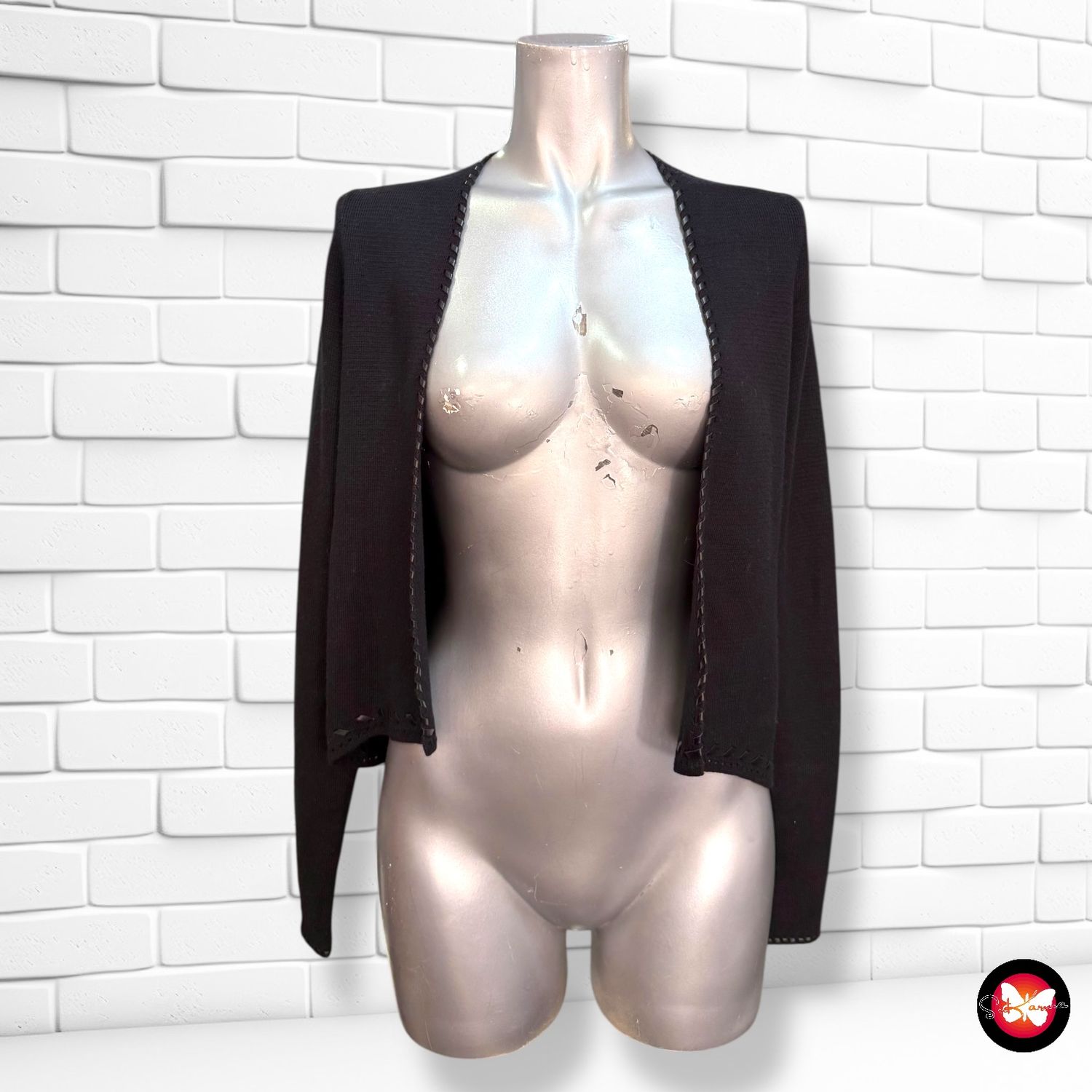 **HOY** Chaqueta de punto con detalle en los bordes ZARA Talla S