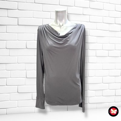 **HOY** Blusa canalé de escote drapeado C&amp;A Talla L