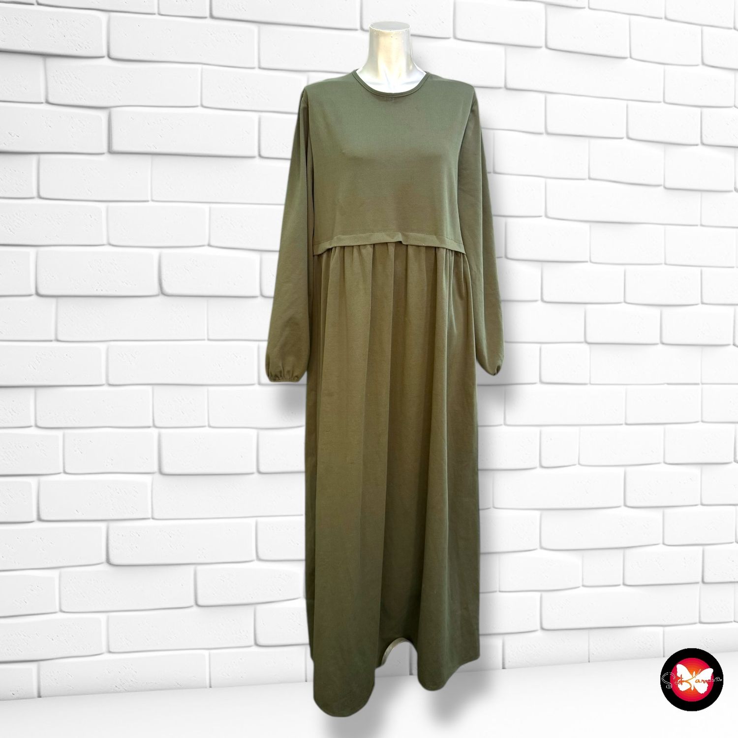 **HOY** Vestido largo de manga larga Talla 44