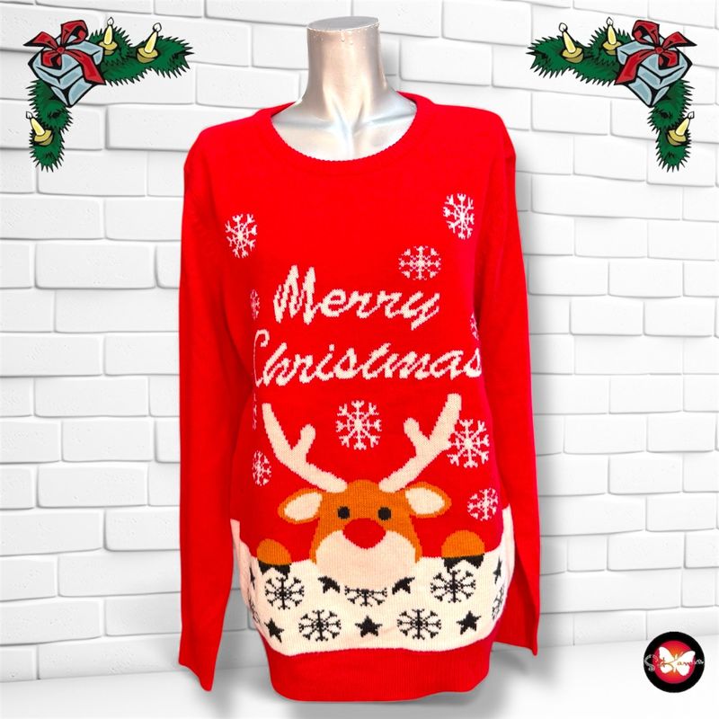 Jersey Navideño “RUDOLPH” Talla XL