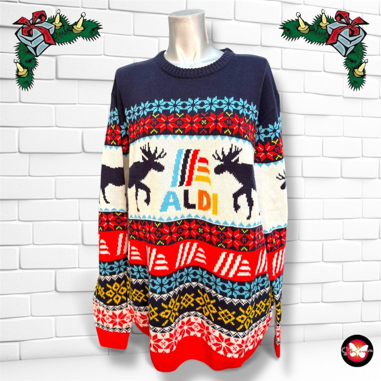 Jersey Navideño “ALDI” Talla XL