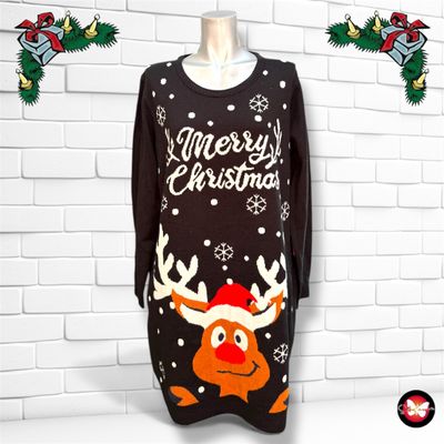 MAXI Jersey Navideño “RUDOLPH” Talla L
