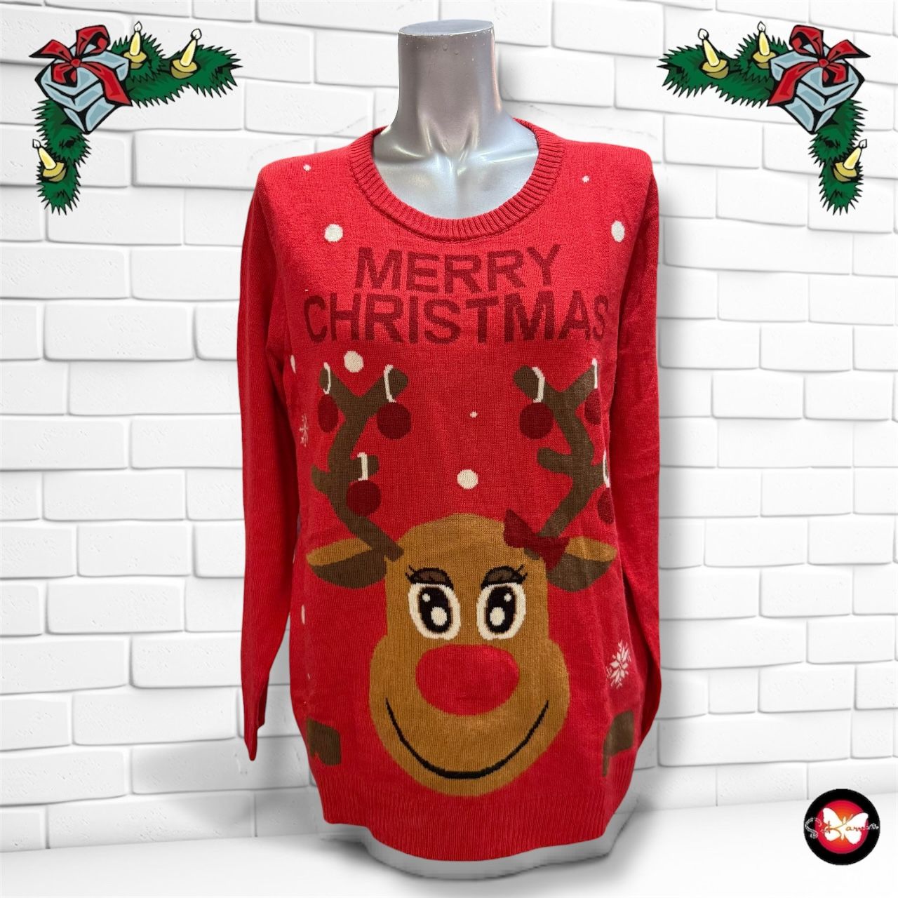 Jersey Navideño “RUDOLPH&quot; Talla M