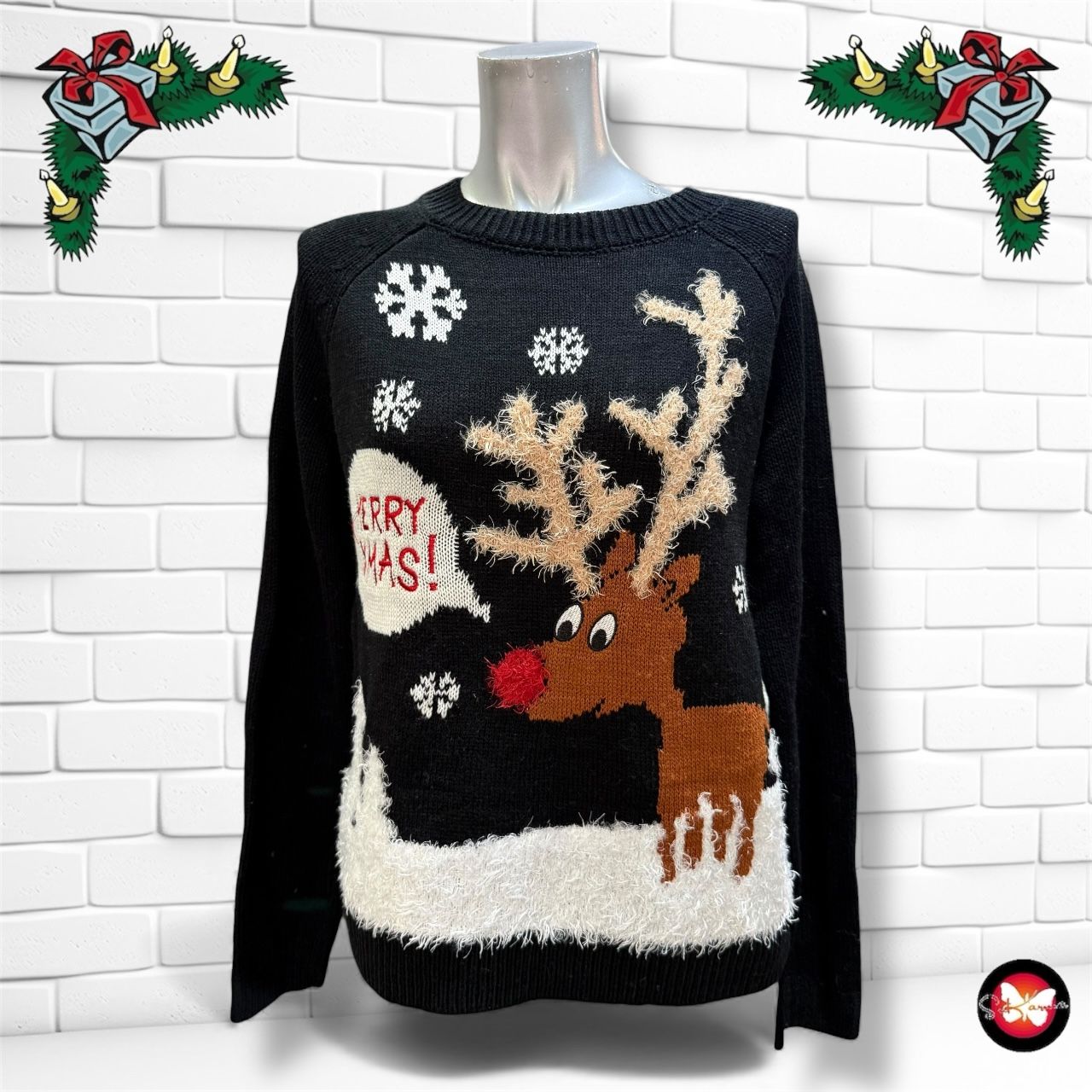 **HOY** Jersey Navideño “RUDOLPH PELUDITO” Talla M