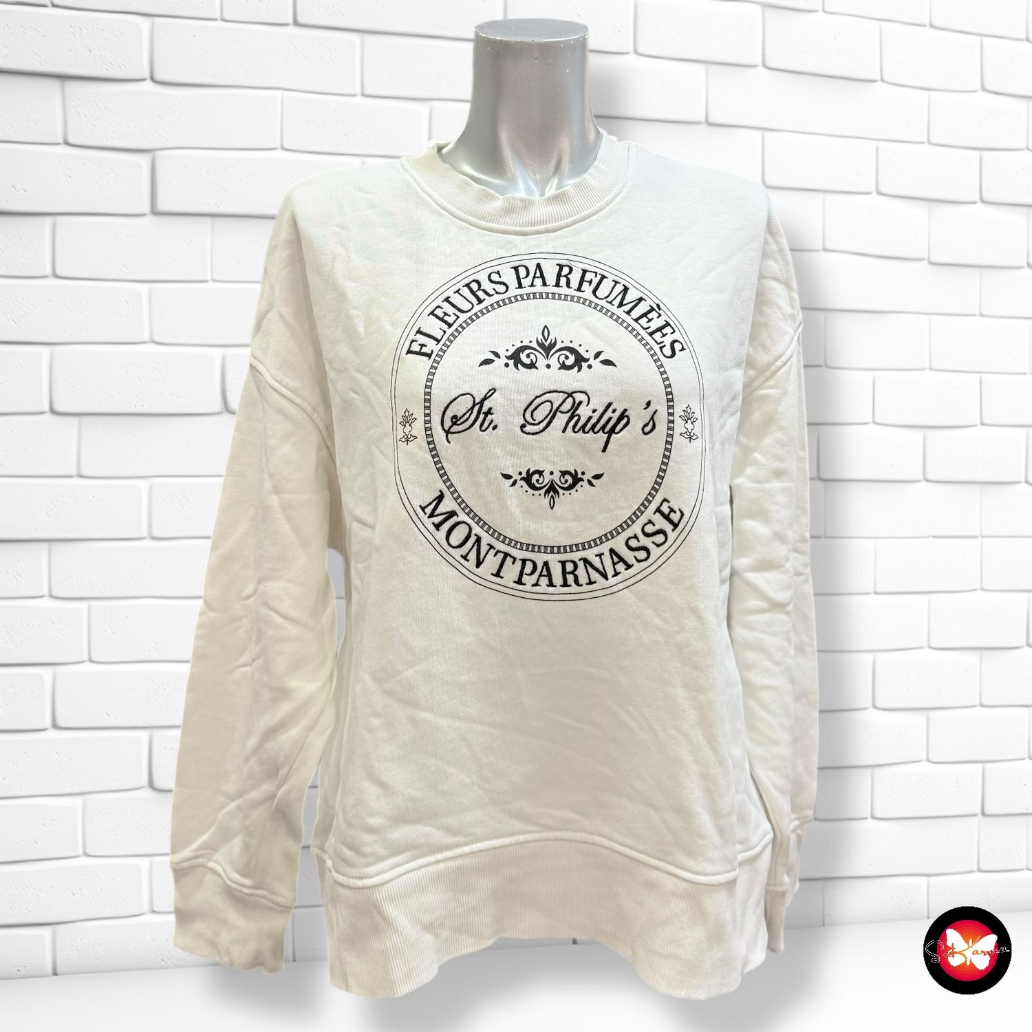 **HOY** Sudadera básica con bordados DIVIDED Talla M