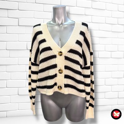 **HOY** Chaqueta de punto de rayas PIGALLE Talla M