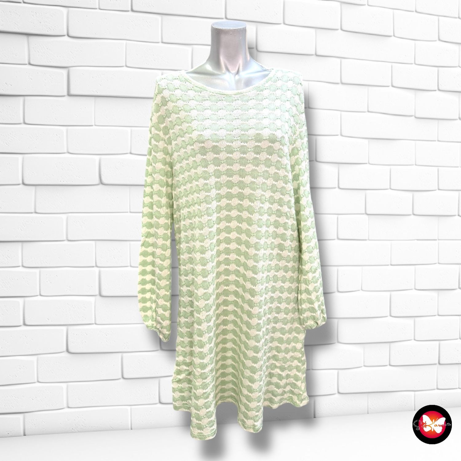 Vestido de punto DIVIDED Talla L