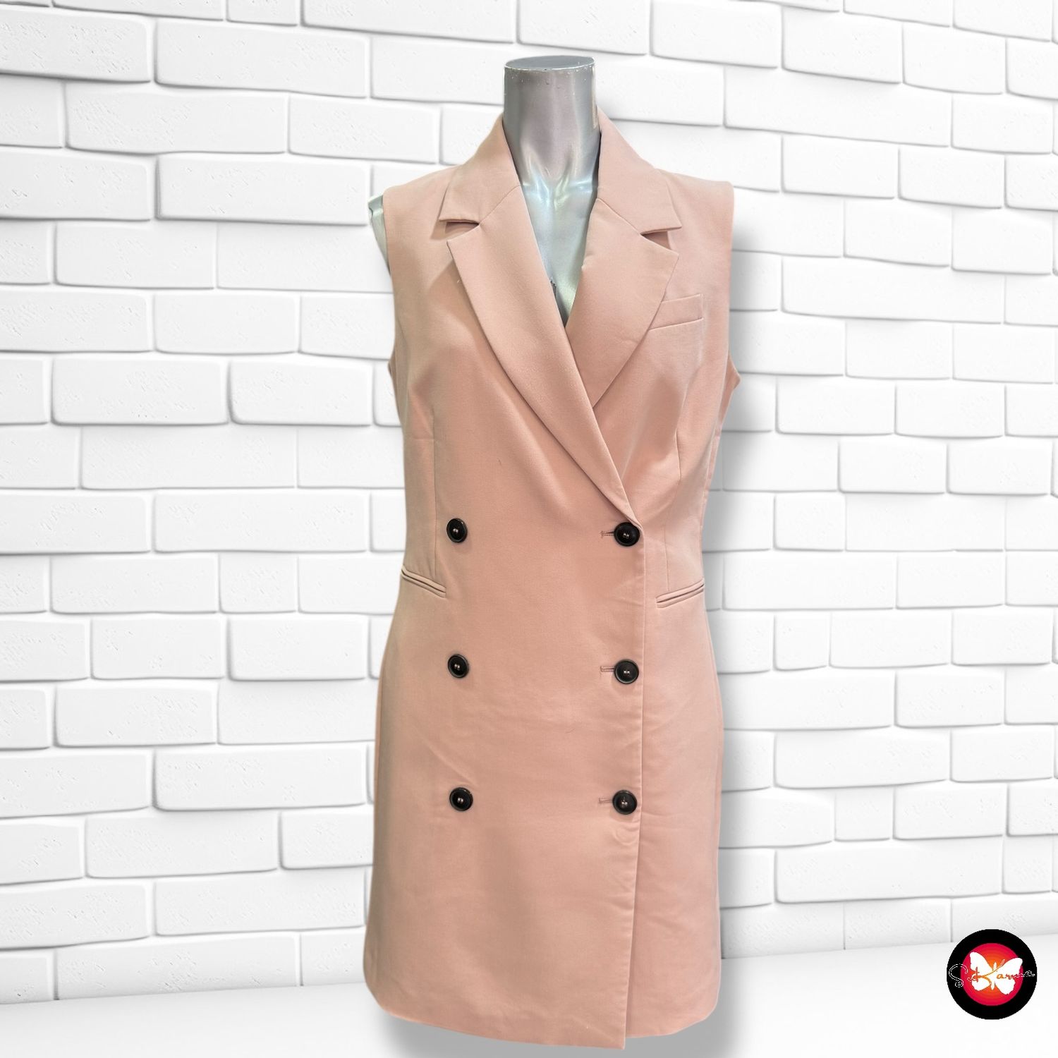 **HOY** Chaleco de vestir largo Talla S