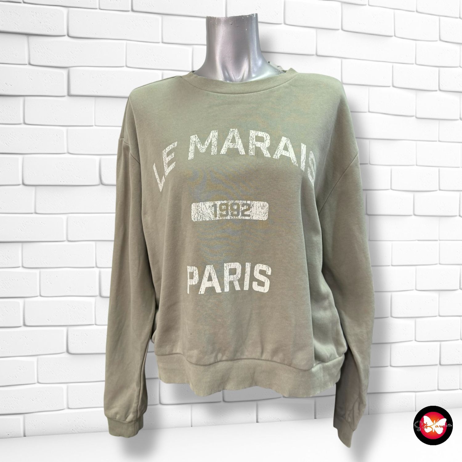 **HOY** Sudadera básica “PARIS” Talla S/M