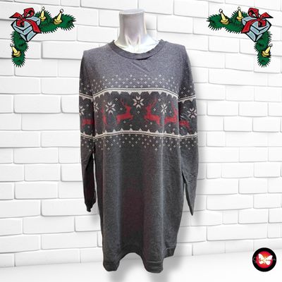 **HOY** Sudadera Navideña “RENOS NAVIDEÑOS&quot; Talla 48/46