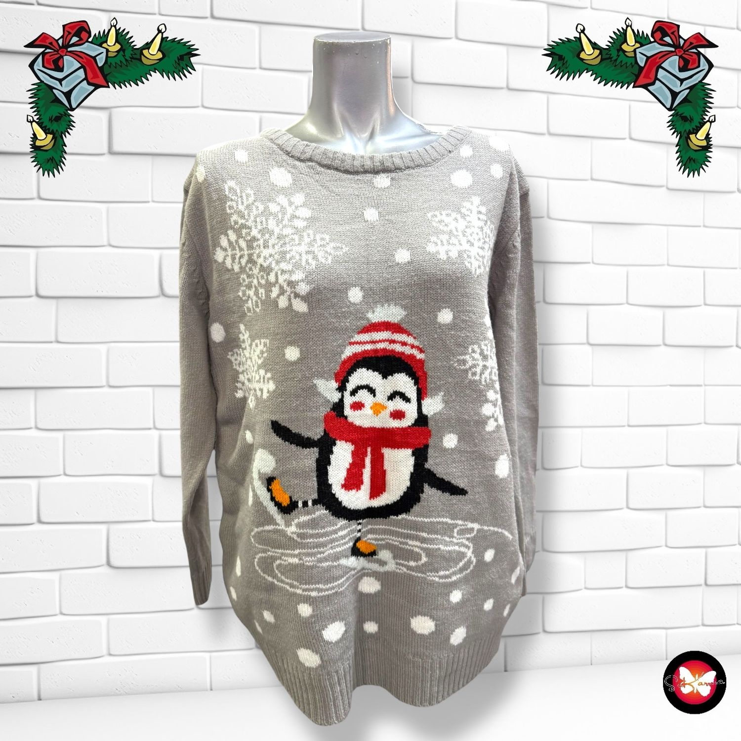 **HOY** Jersey Navideño “PINGÜINO” Talla XL