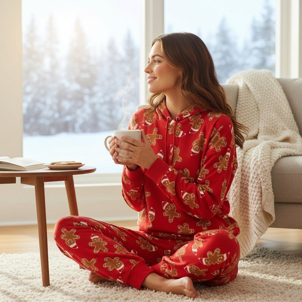 Chándal Navideño completo “GALLETITAS DE JENGIBRE” Talla M